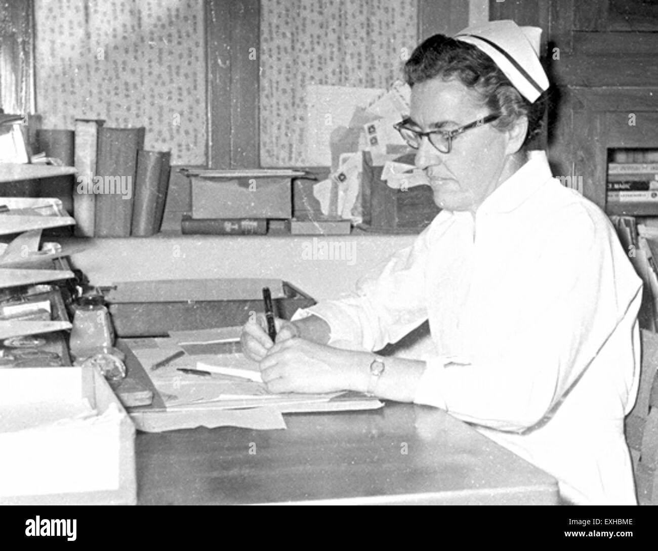 Florence Nafziger, Indore, India, 1965 1 Stock Photo - Alamy