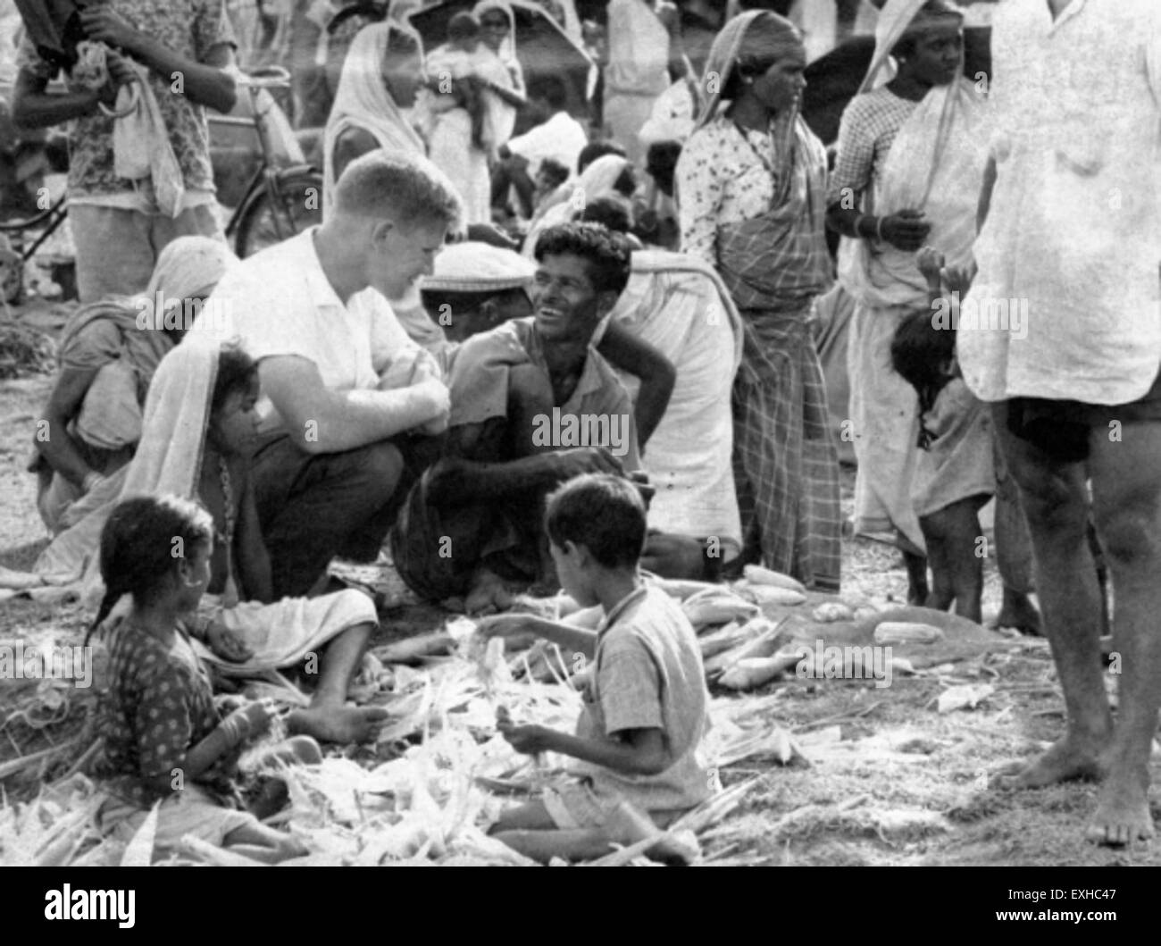 George Hansen George Hansen photographed in a village market in India in 1967 ...