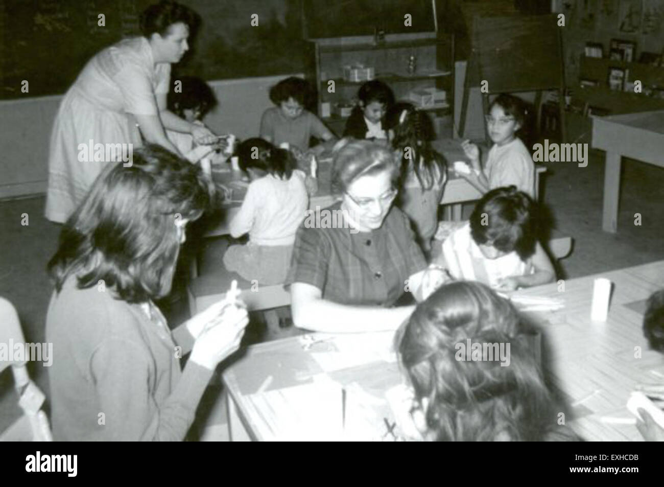 Girls Club In Marlboro, Alberta Stock Photo Alamy