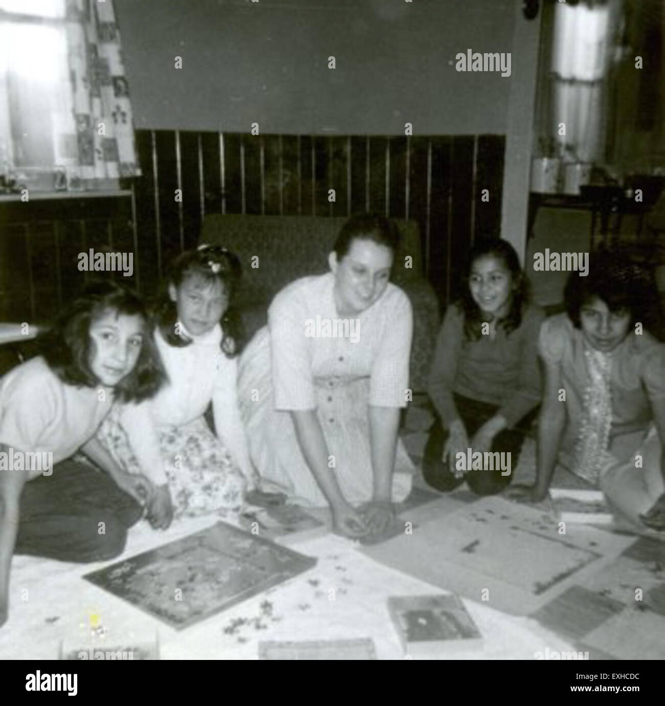 Girls Club In Marlboro, Alberta Stock Photo Alamy
