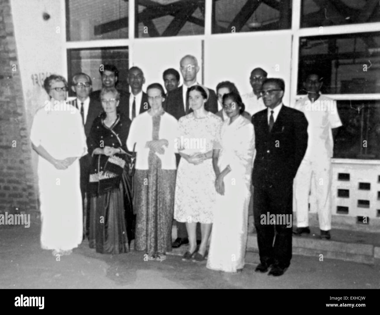 Governing Board, Nav Jivan Hospital, Bihar, India, 1970 1 Stock Photo