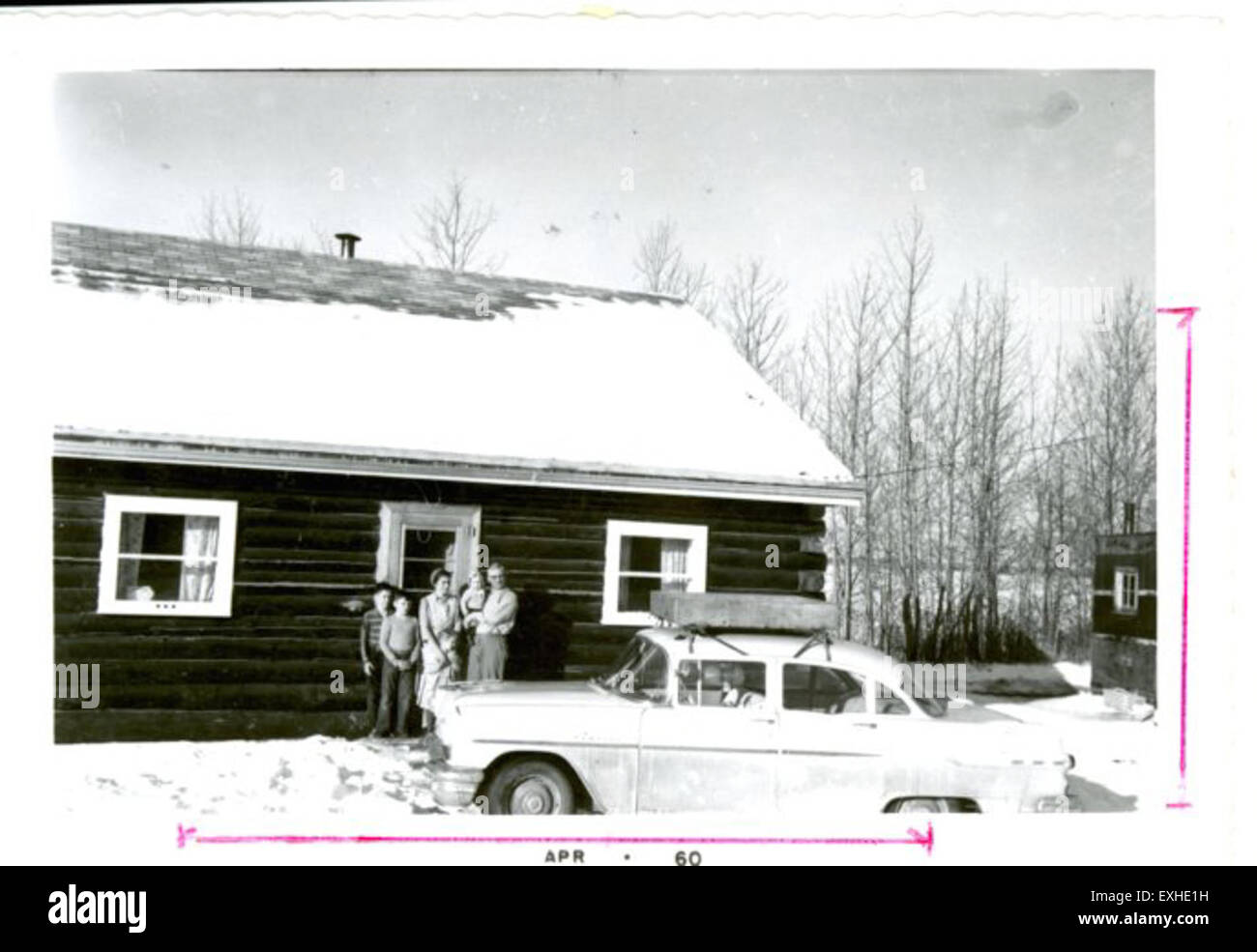 Ike Glick Home In Calling Lake Alberta Stock Photo Alamy