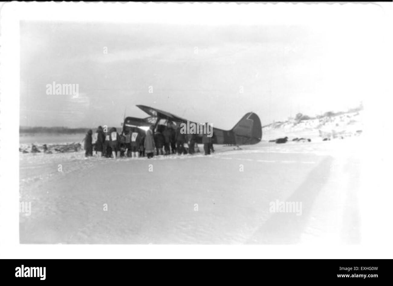 Historic Photo Print 1935 First Air Mail Delivery to Hawaii 