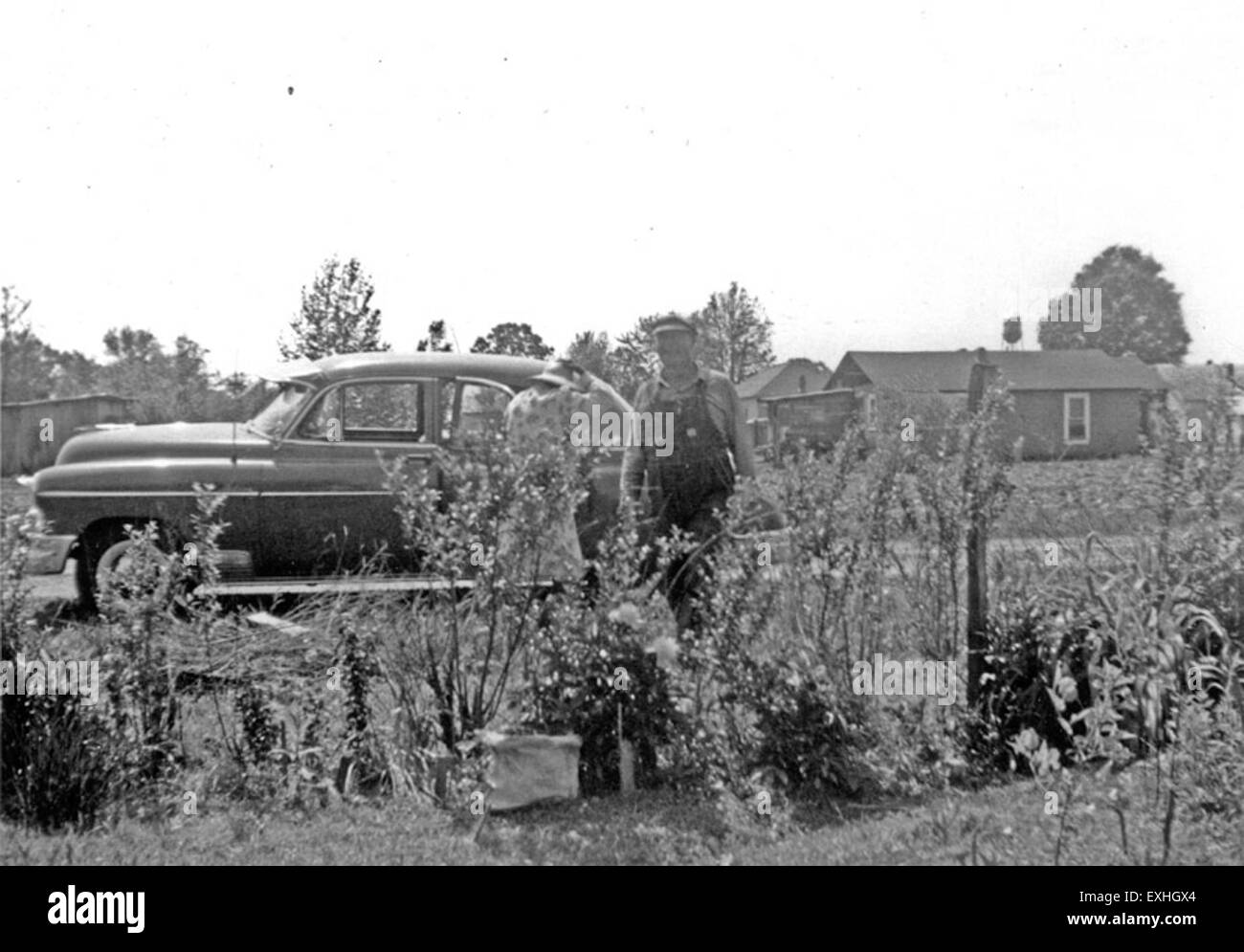 Mennonite Disaster Service, Judsonia, Arkansas, tornado 1952 Stock
