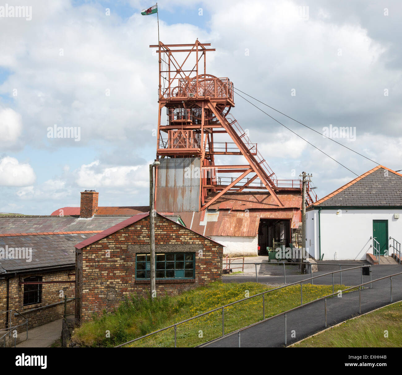 Big Pit National Coal Museum, Blaenavon, Torfaen, Monmouthshire, South Wales, UK Stock Photo