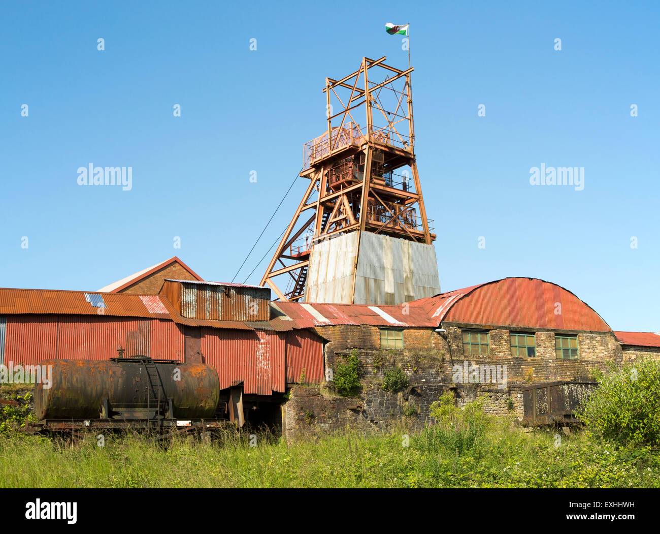 Big Pit National Coal Museum, Blaenavon, Torfaen, Monmouthshire, South Wales, UK Stock Photo