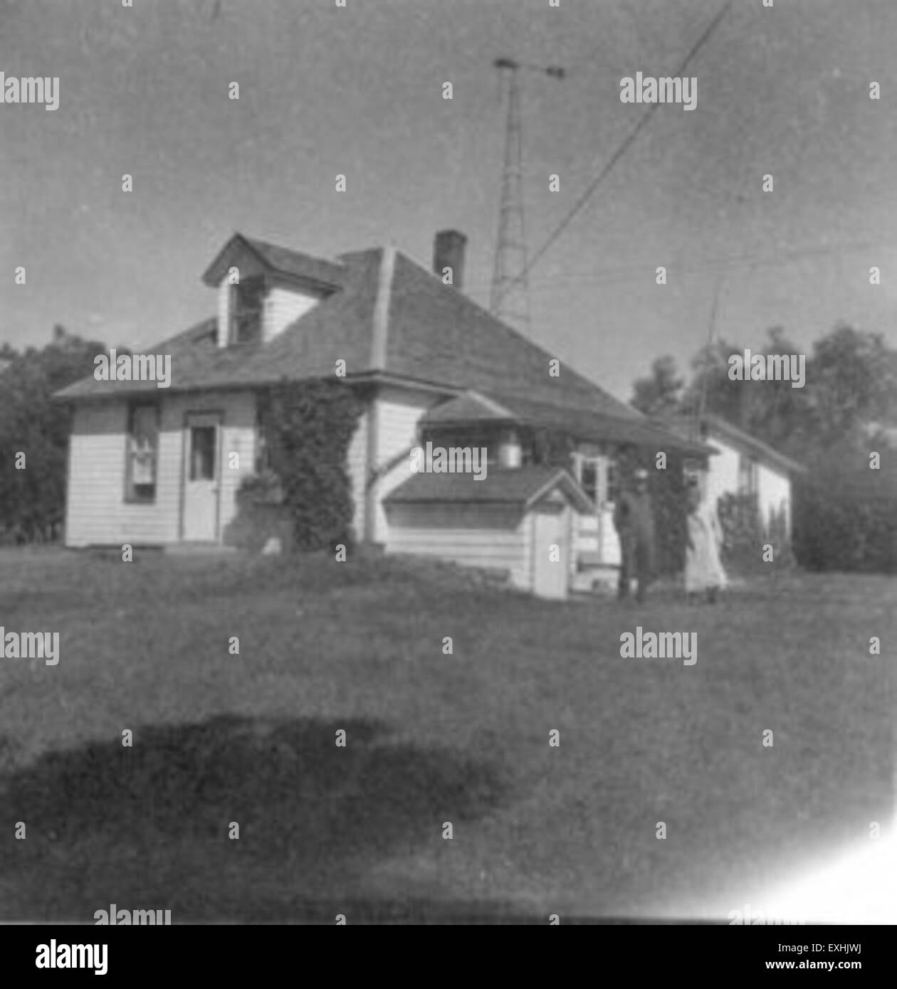 Miller Home In High River Alberta Stock Photo Alamy