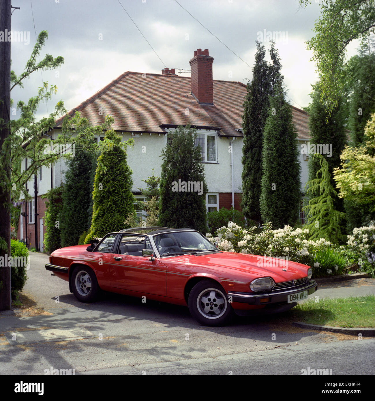 Jaguar xjs convertible hi-res stock photography and images