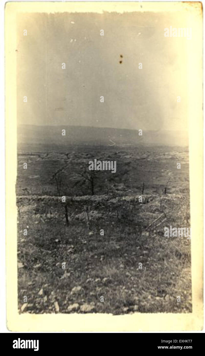 No Man's Land, circa 1919 Stock Photo