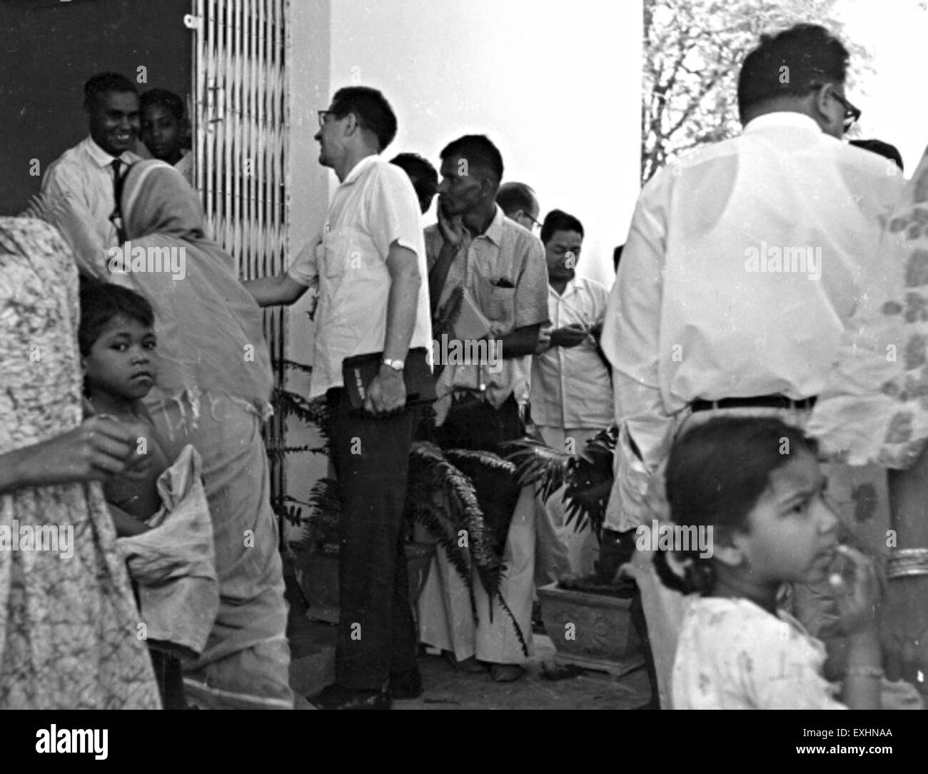Program at Dhamtari Hospital, India, 1965 1 Stock Photo