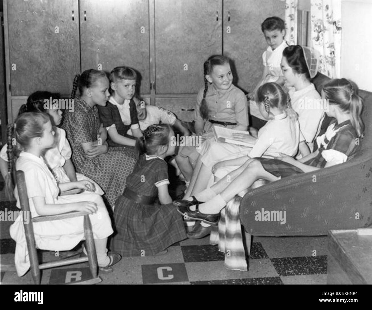 Compassionate children Black and White Stock Photos & Images - Alamy