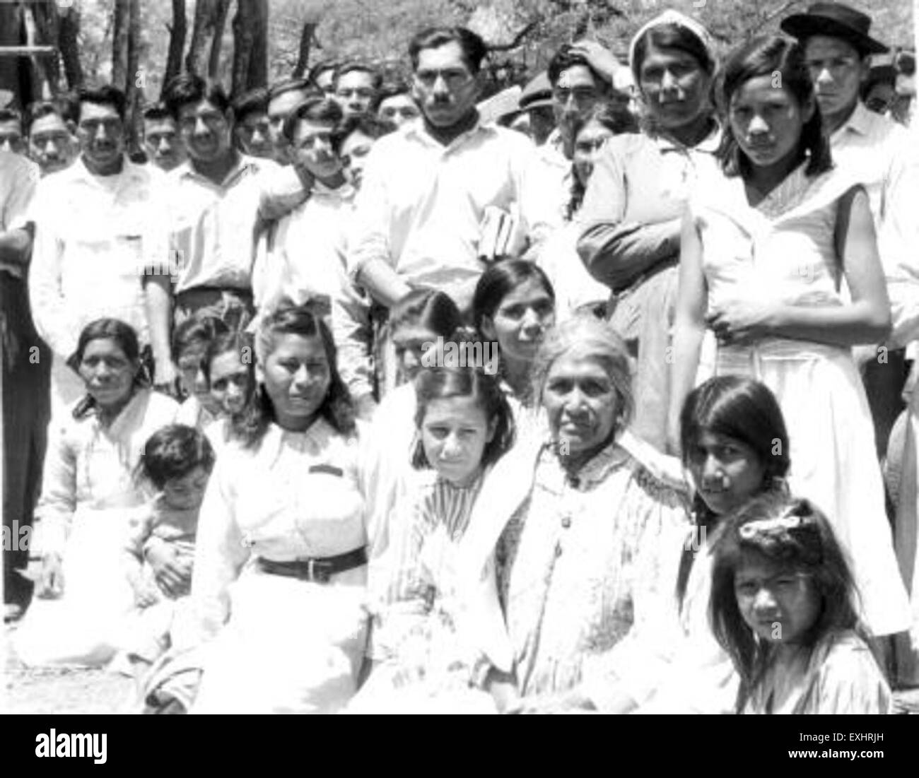 Toba Indians Chaco, Argentina Stock Photo