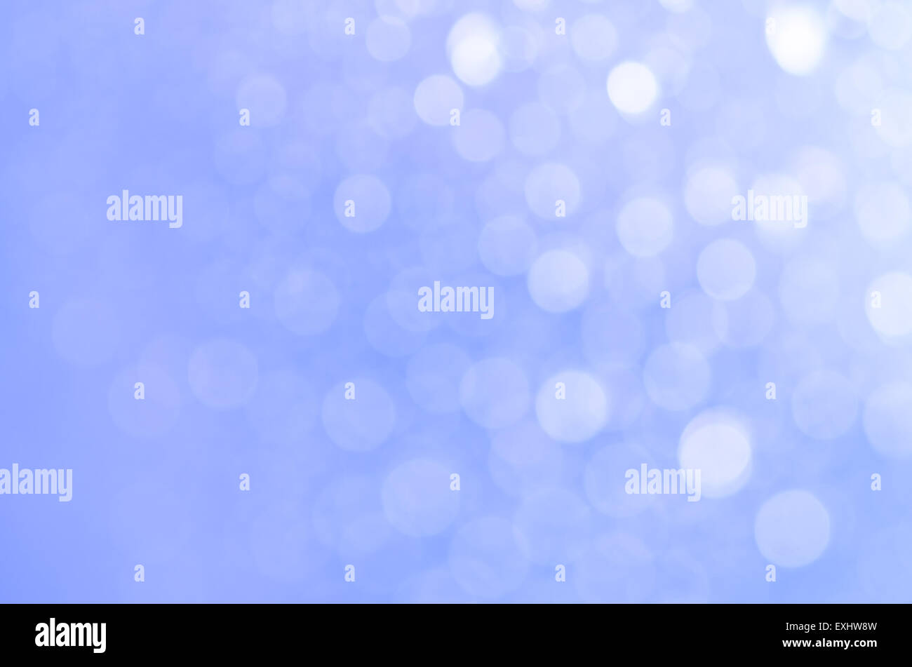 blue abstract blurred bokeh lights background Stock Photo - Alamy