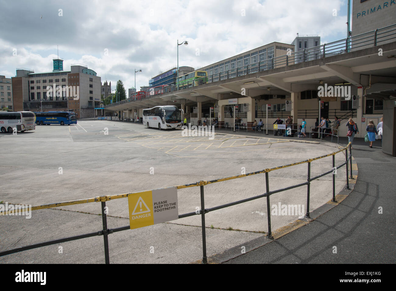 Plymouth bus station hires stock photography and images Alamy