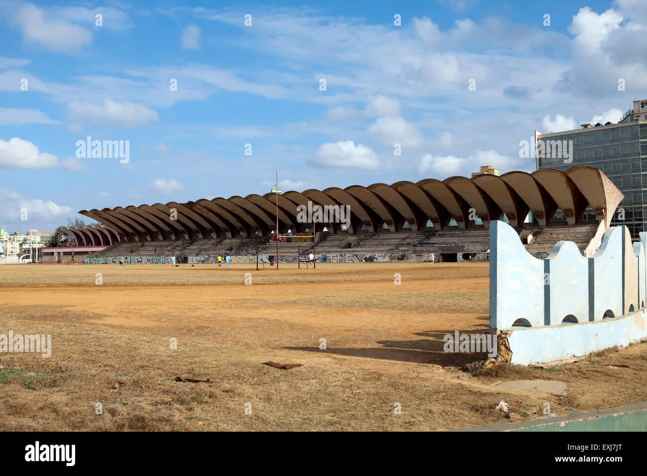Cuba. Havana. City stadium. Stock Photo