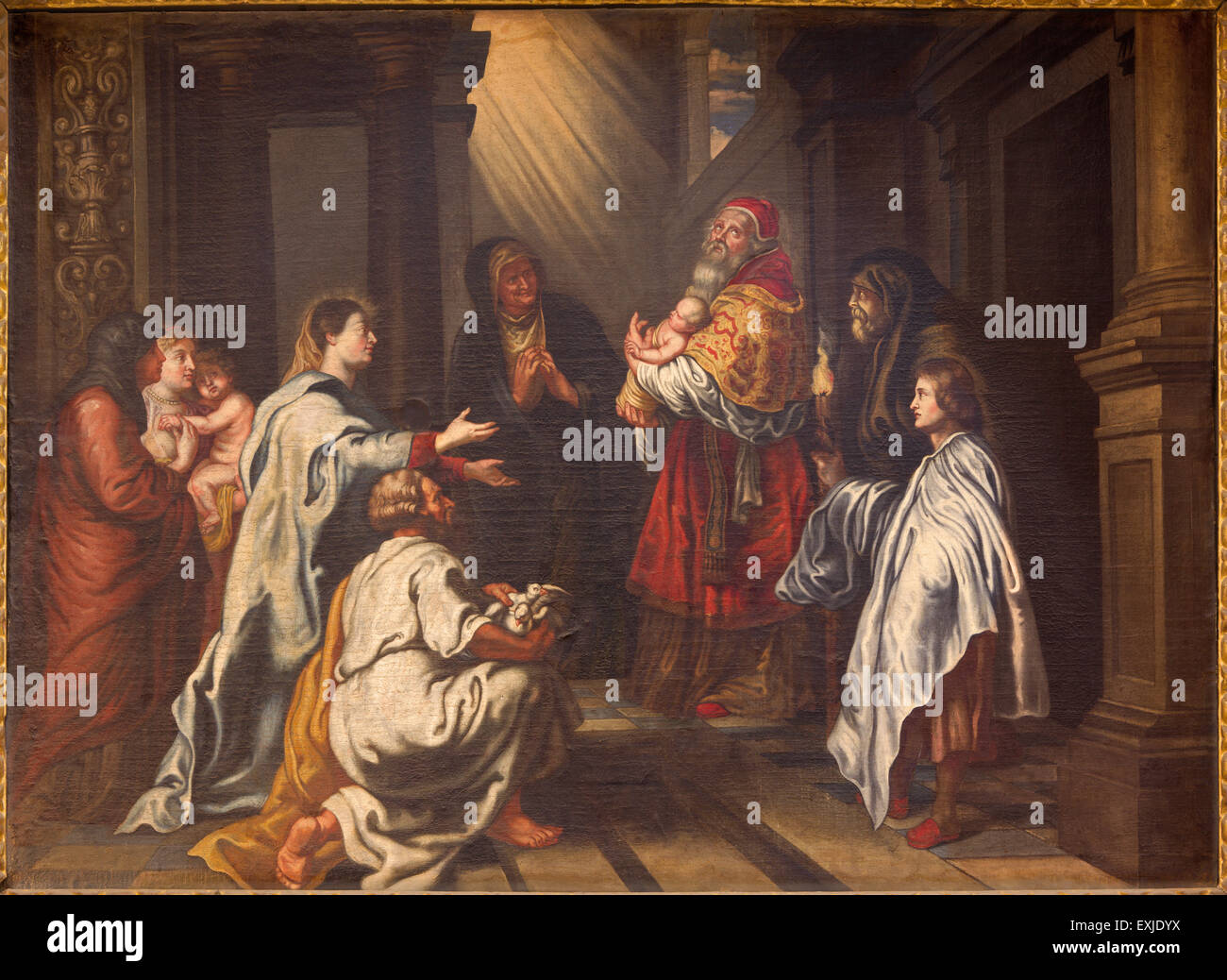 Presentation Of Christ At The Temple High Resolution Stock Photography ...