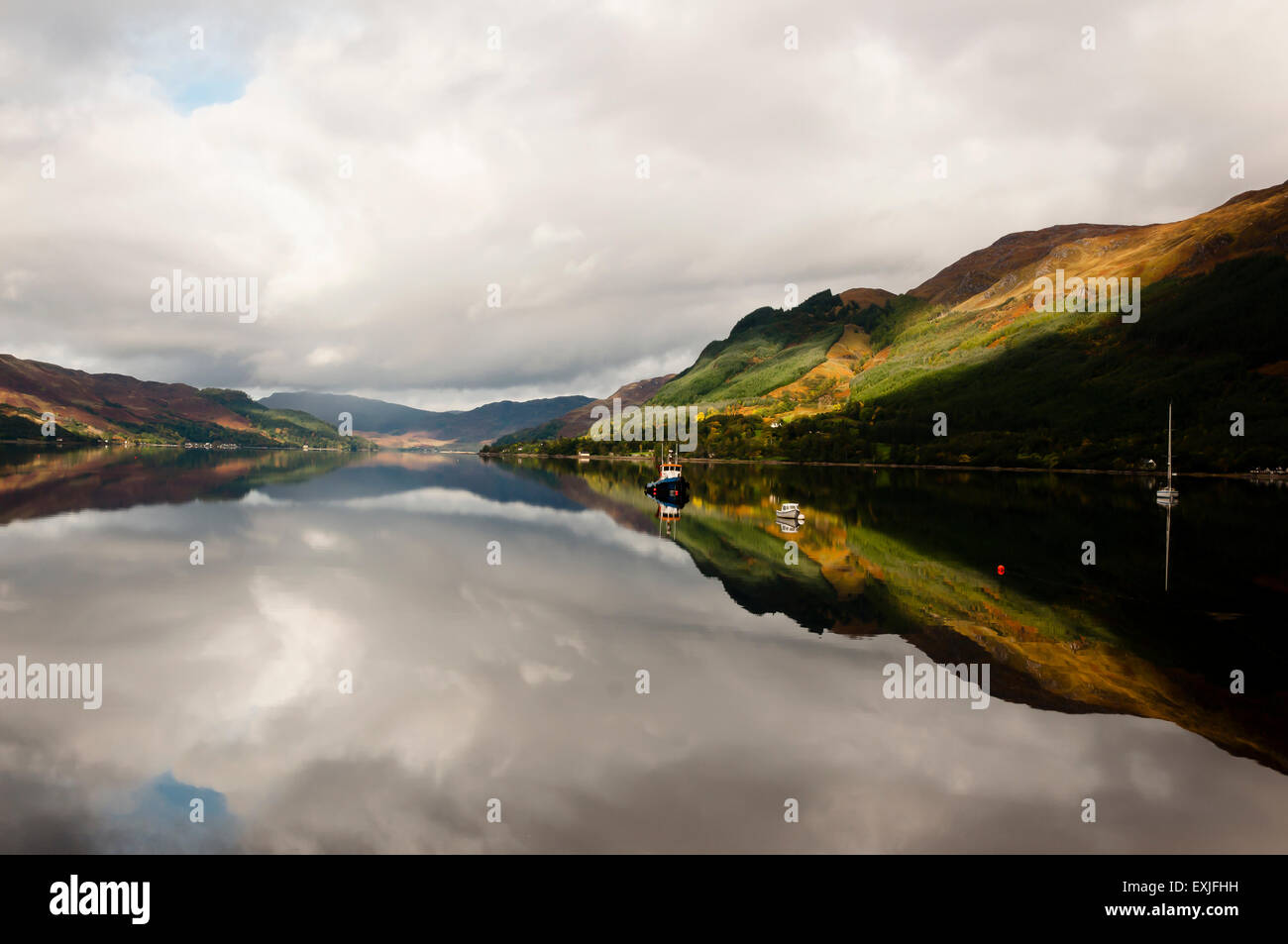 Loch Duich - Scotland Stock Photo