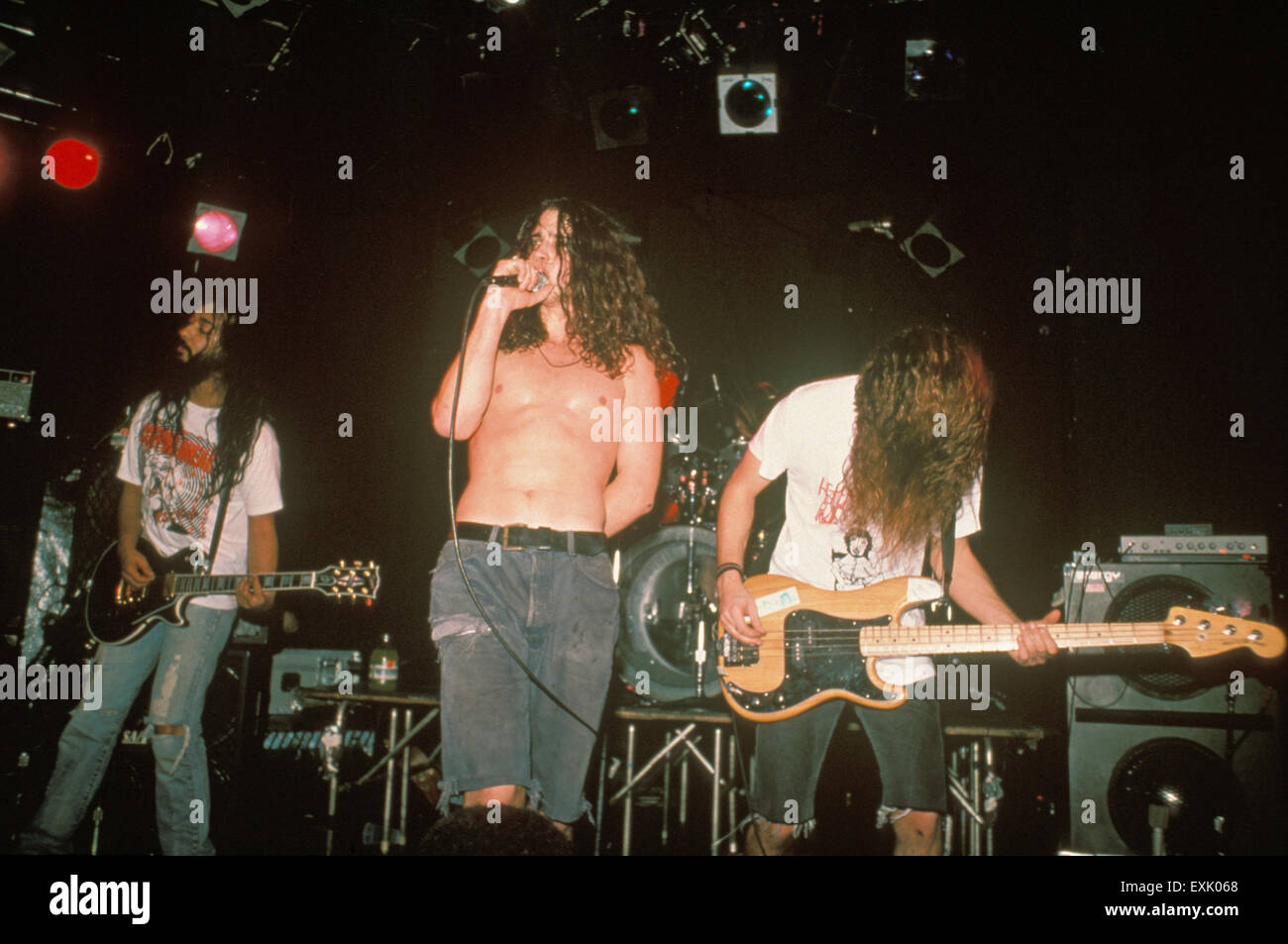 SOUNDGARDEN US rock group in 1989 with Chris Cornell front. Photo Jeffrey Mayer Stock Photo