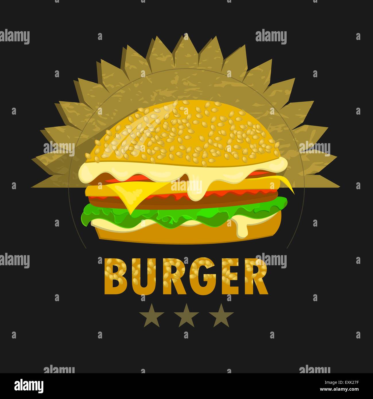 Hot Delicious Hamburgers Cheeseburger Fast Food Retro Sign Blechschild Schild 