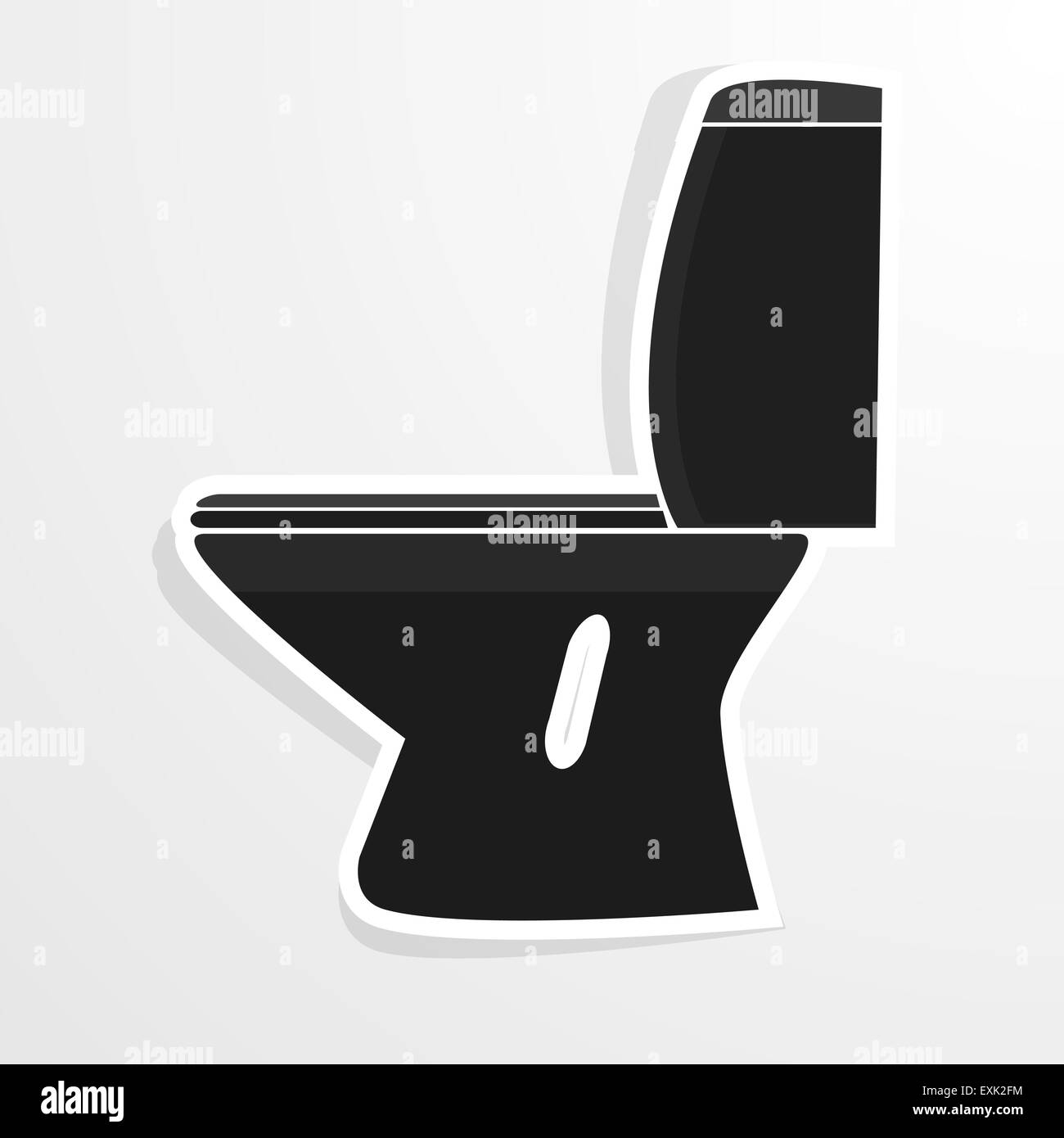 Child toilet seat Stock Vector Images Alamy