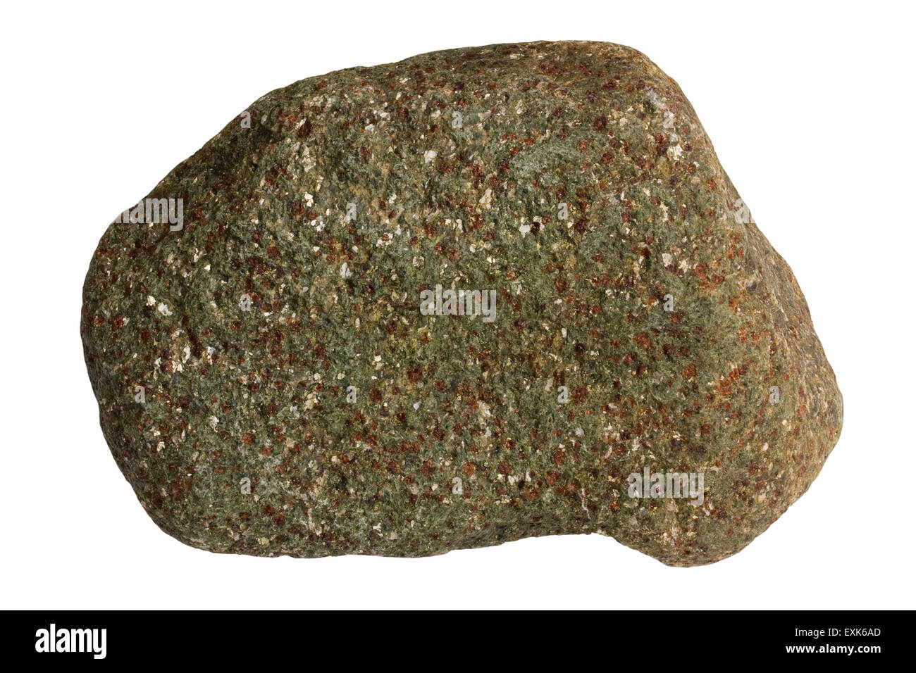 Eclogite with mica Stock Photo