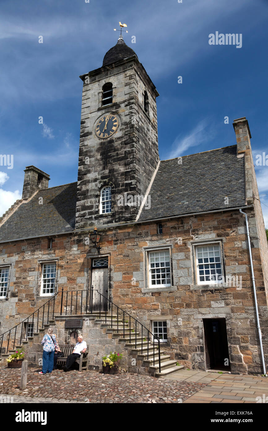 The Town House, Culross, Fife Stock Photo Alamy