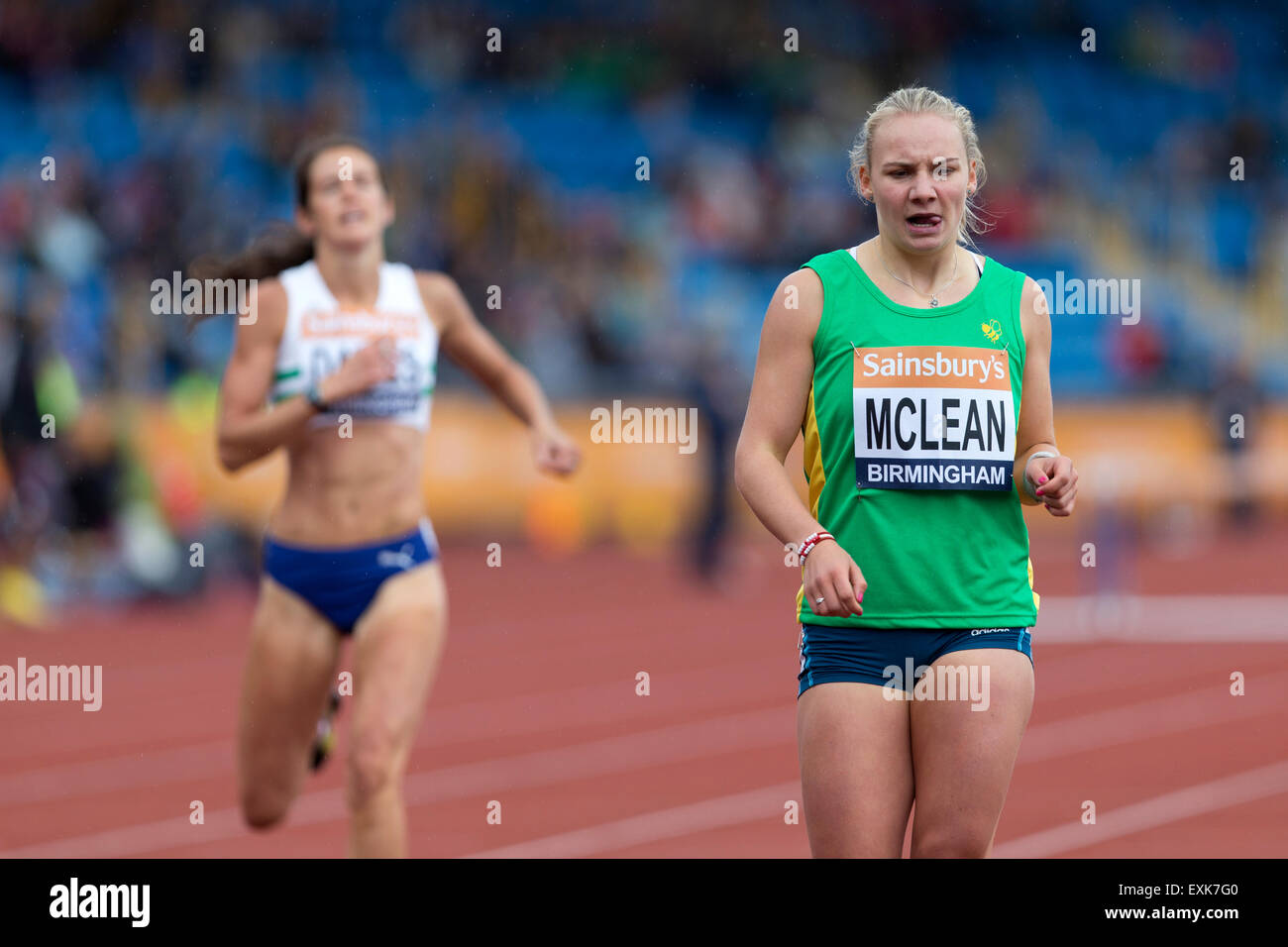 Aisha NAIBE-WEY Women's 400m Hurdles Heat 4, 2014 Sainsbury's British  Championships Birmingham Alexander Stadium UK Stock Photo - Alamy