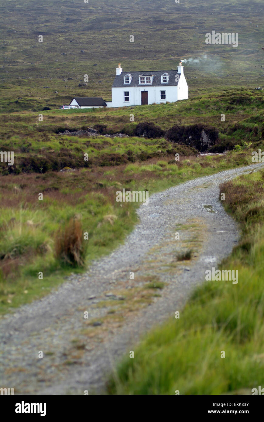 Lonely house on the isle of skye, scotland, UK, Europe Stock Photo - Alamy