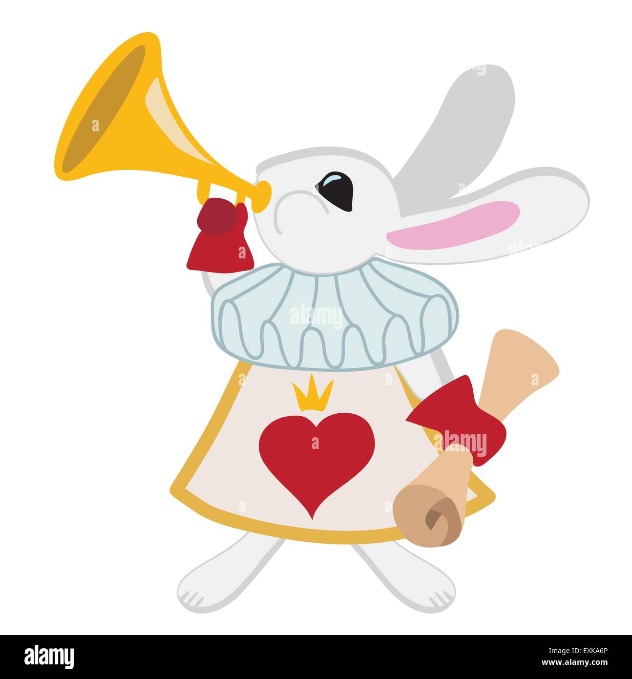 Cute rabbit cartoon Stock Vector Images - Alamy