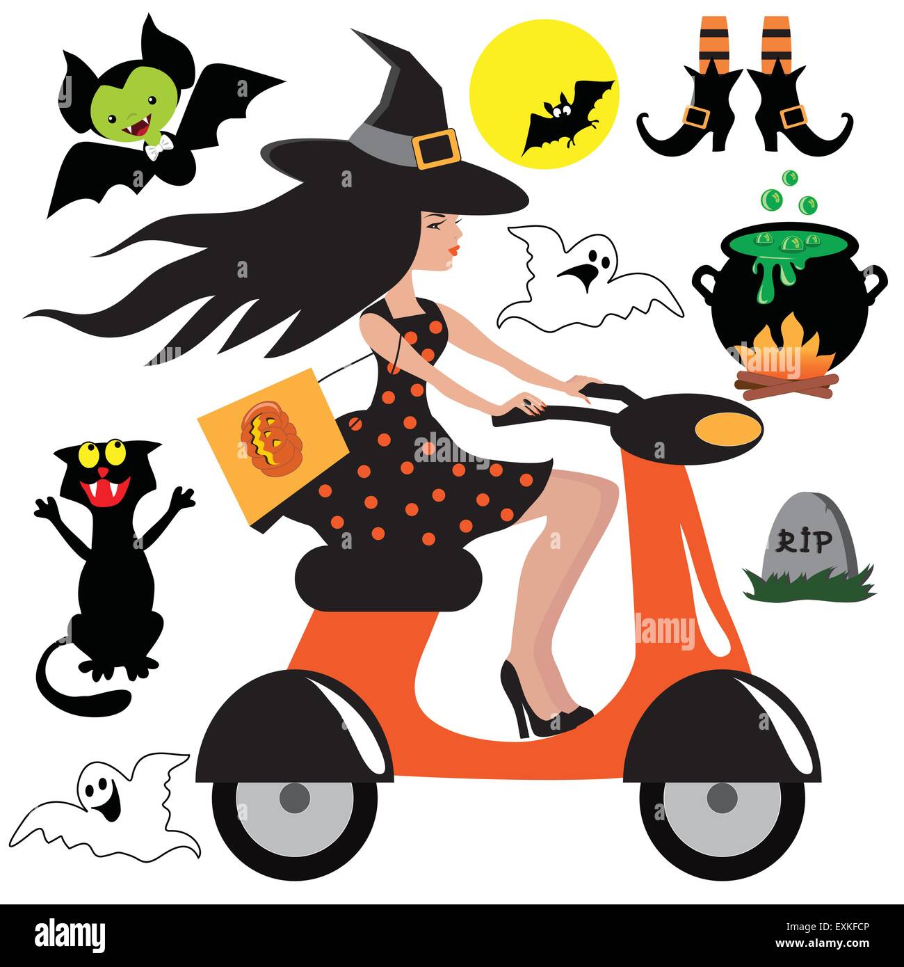Vampire Cut Out Stock Images & Pictures - Alamy