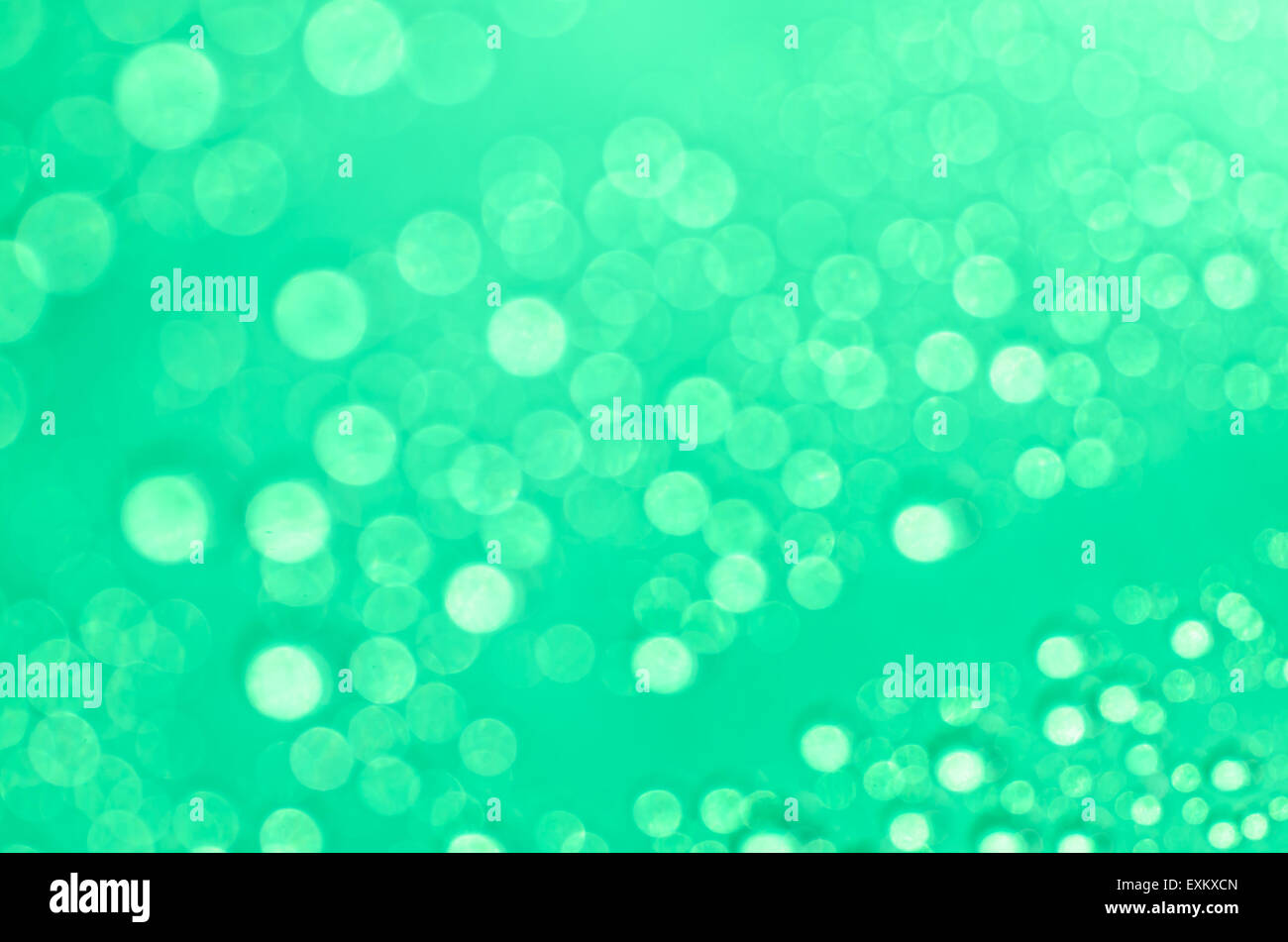 green abstract blurred bokeh lights background Stock Photo - Alamy