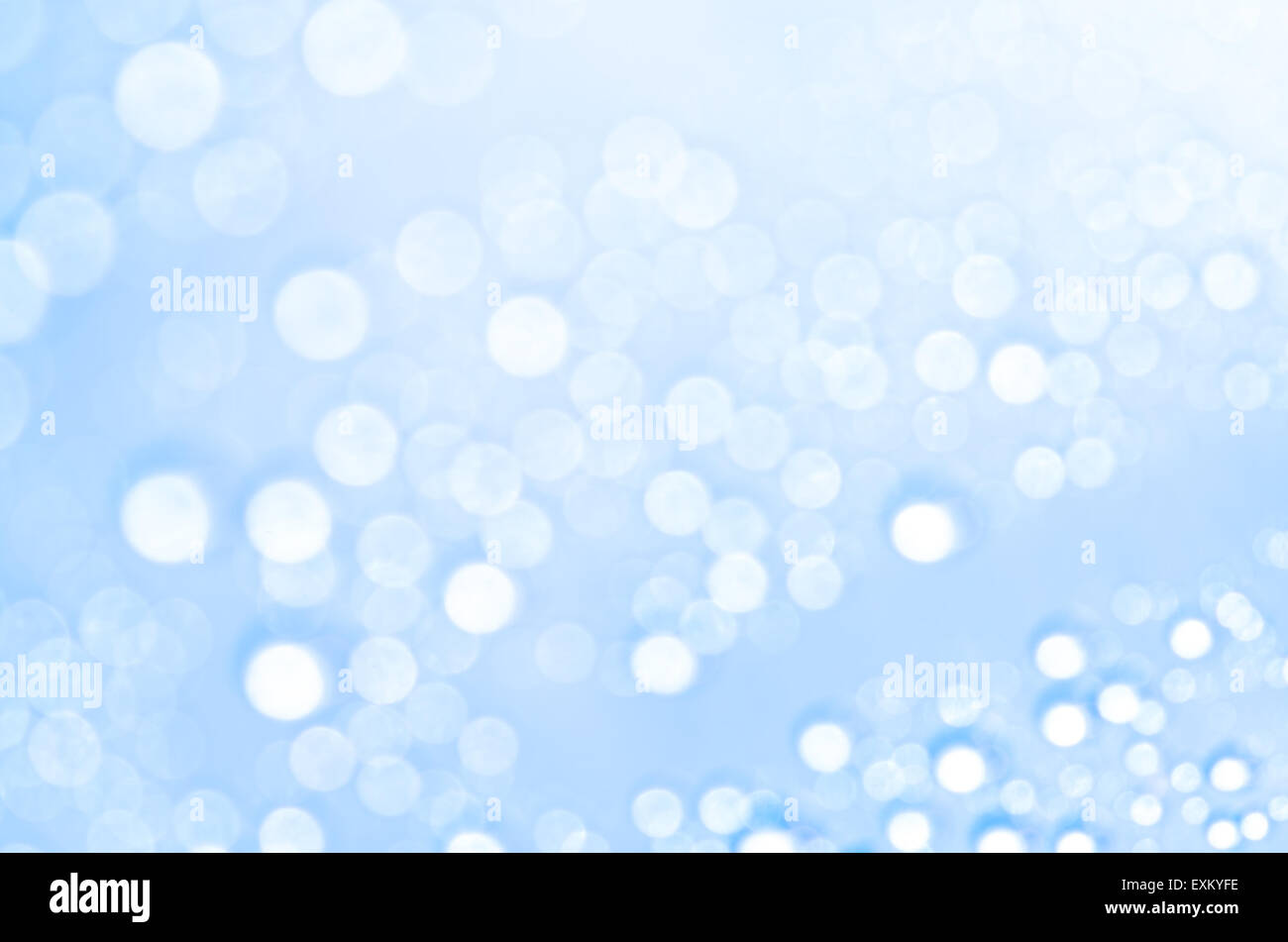 blue abstract blurred bokeh lights background Stock Photo - Alamy