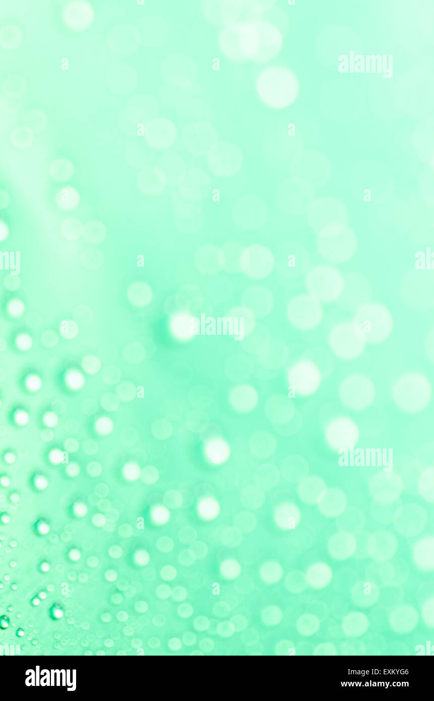 green abstract blurred bokeh lights background Stock Photo - Alamy