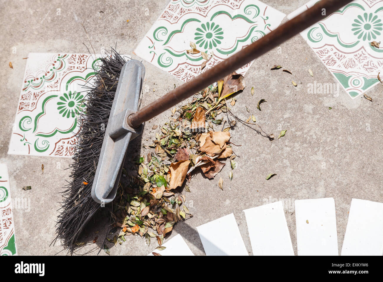 Path broom outdoor sweep hi-res stock photography and images - Alamy