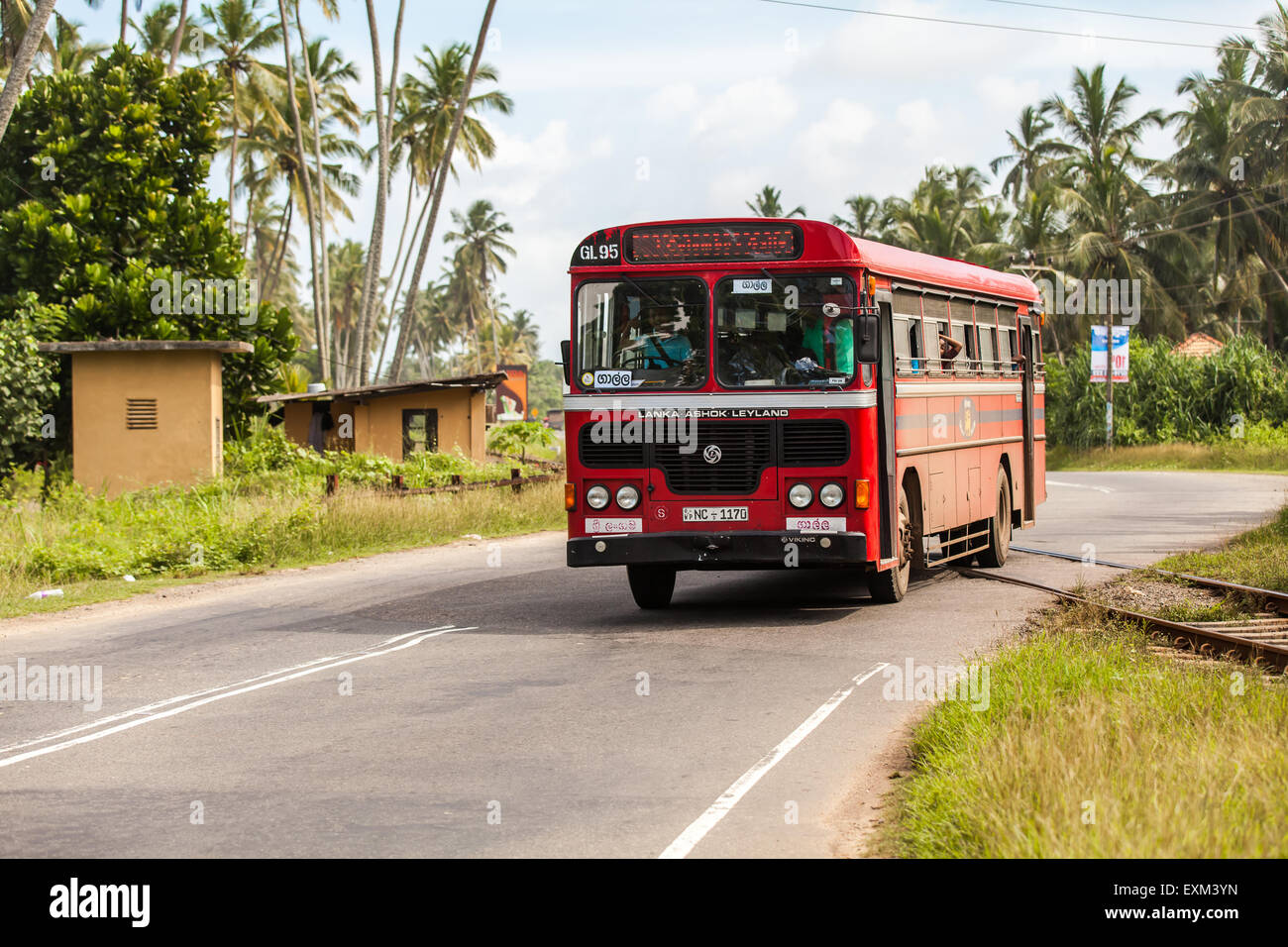 Sri Lanka South seaside Stock Photo - Alamy