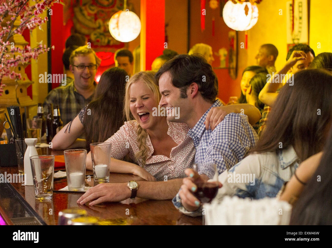 TRAINWRECK 2015 Universal Pictures film with Amy Schumer and Bill Hader Stock Photo