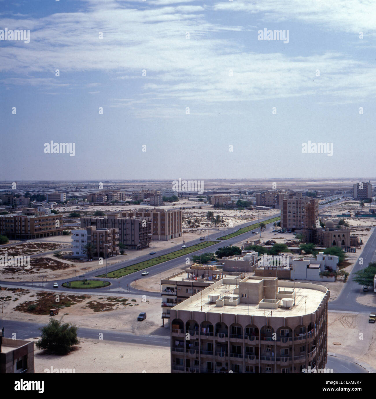 Reise in die Vereinigten Arabischen Emirate, 1970er Jahre. Journey to the United Arab Emirates, 1970s. Stock Photo