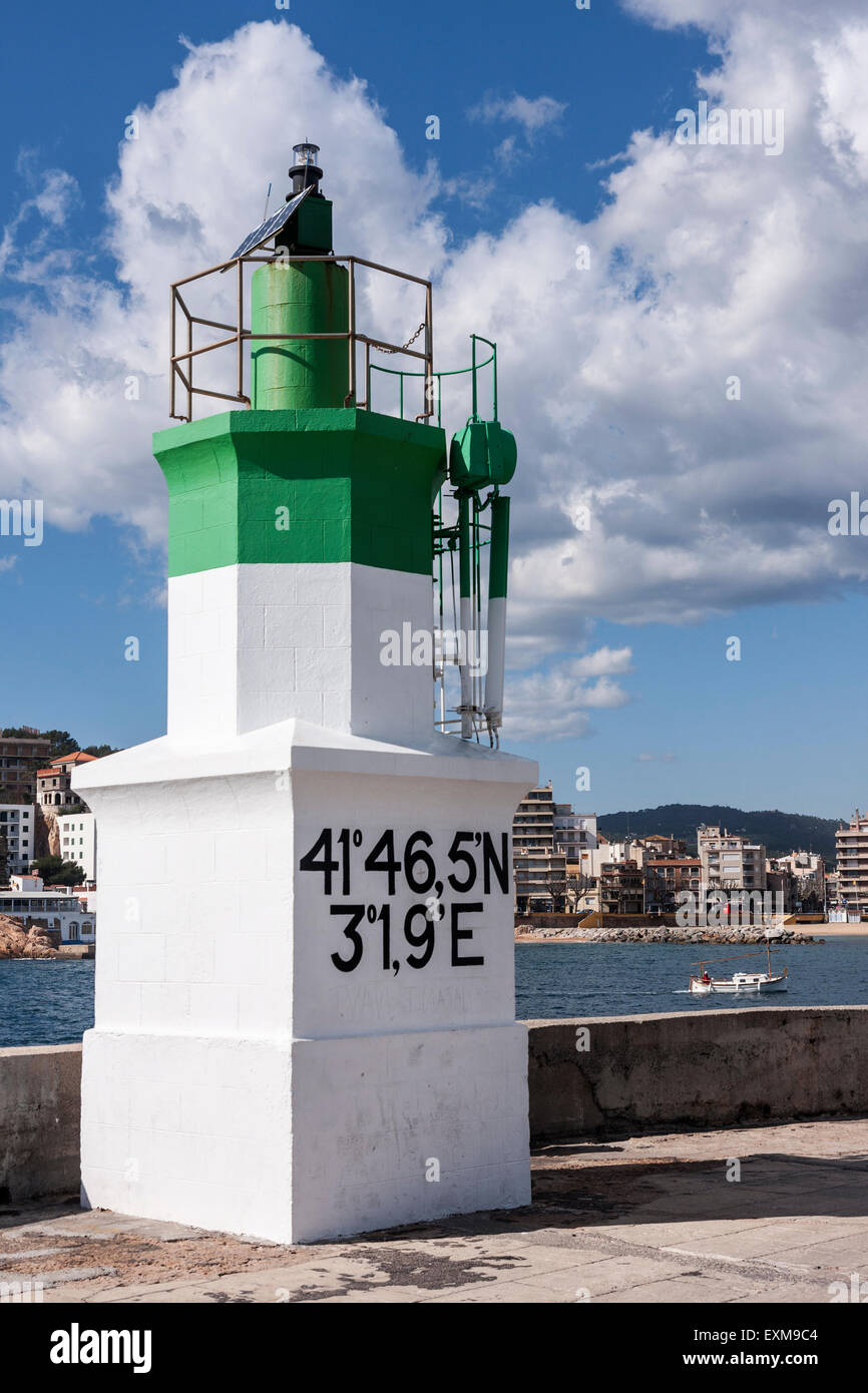 Lighthouse, Sant Feliu de Guixols Stock Photo Alamy
