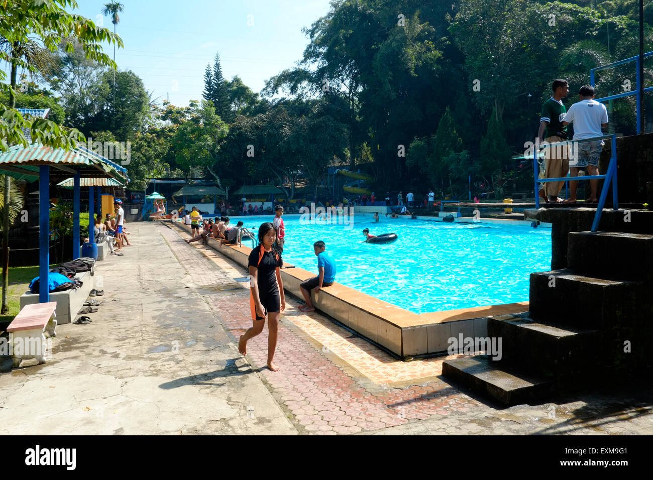 the main swimming pool at the popular leisure spot kendedes pools in