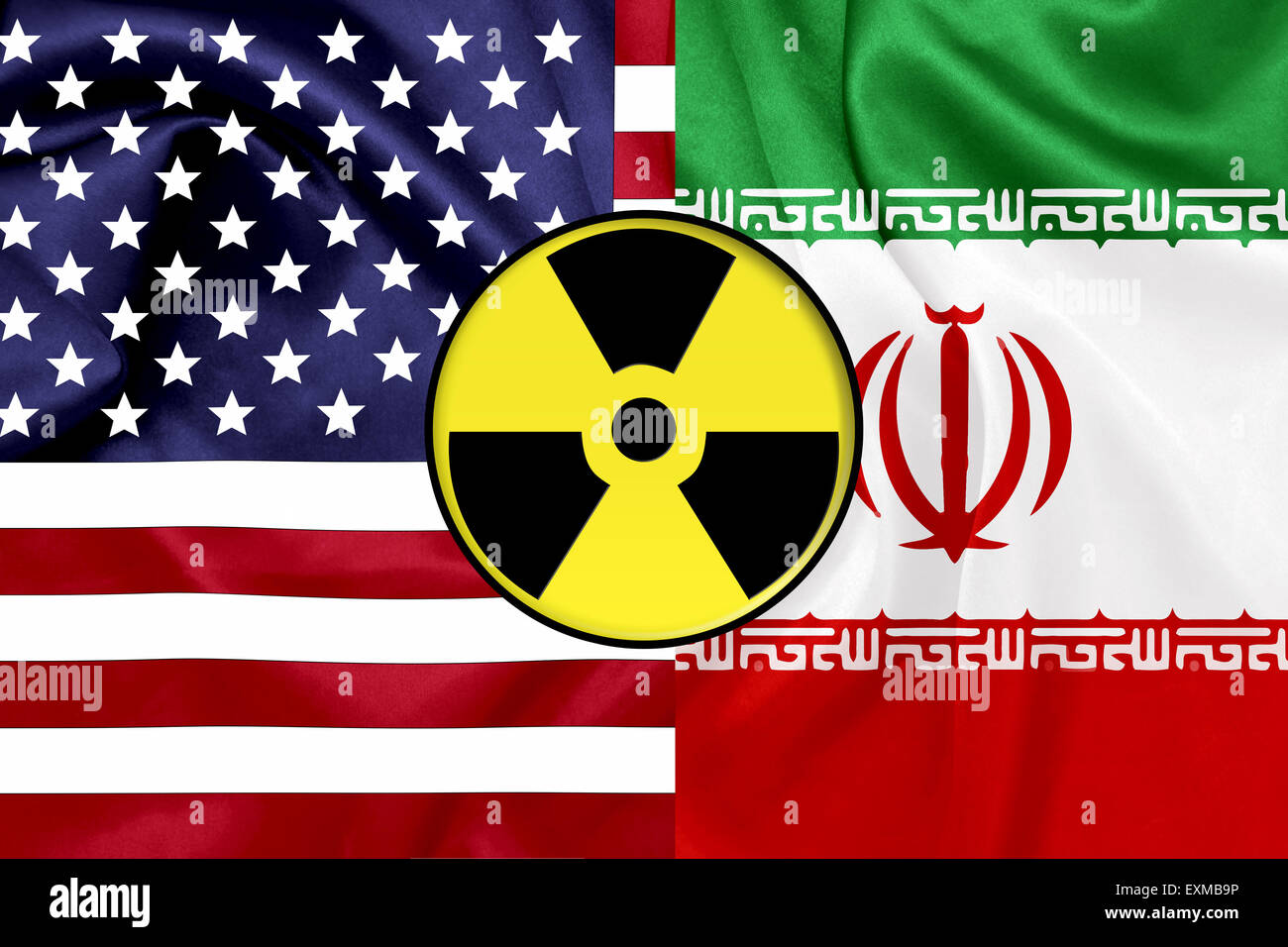 Iran usa flag hires stock photography and images Alamy