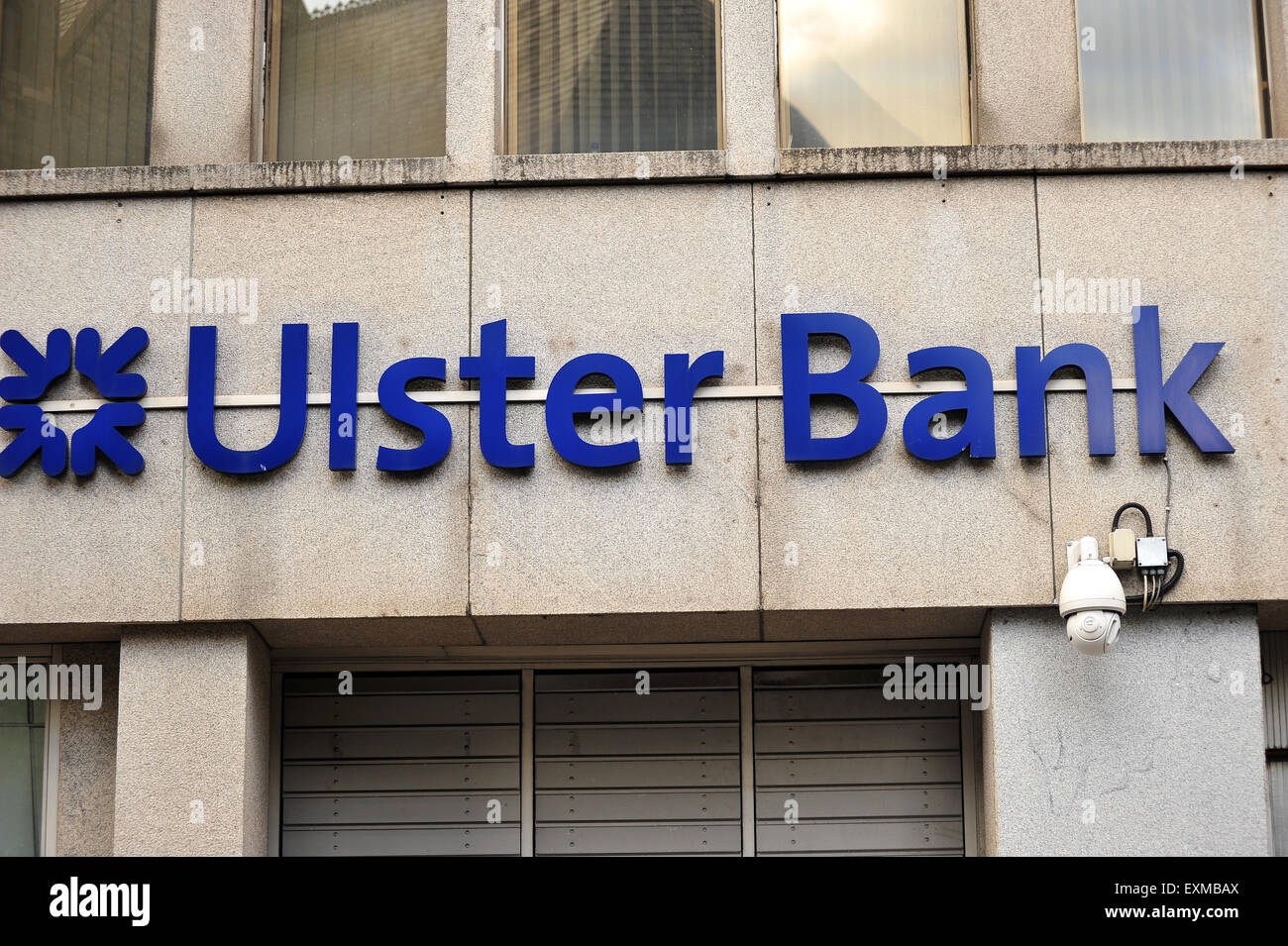 The Ulster Bank in Dublin. Stock Photo