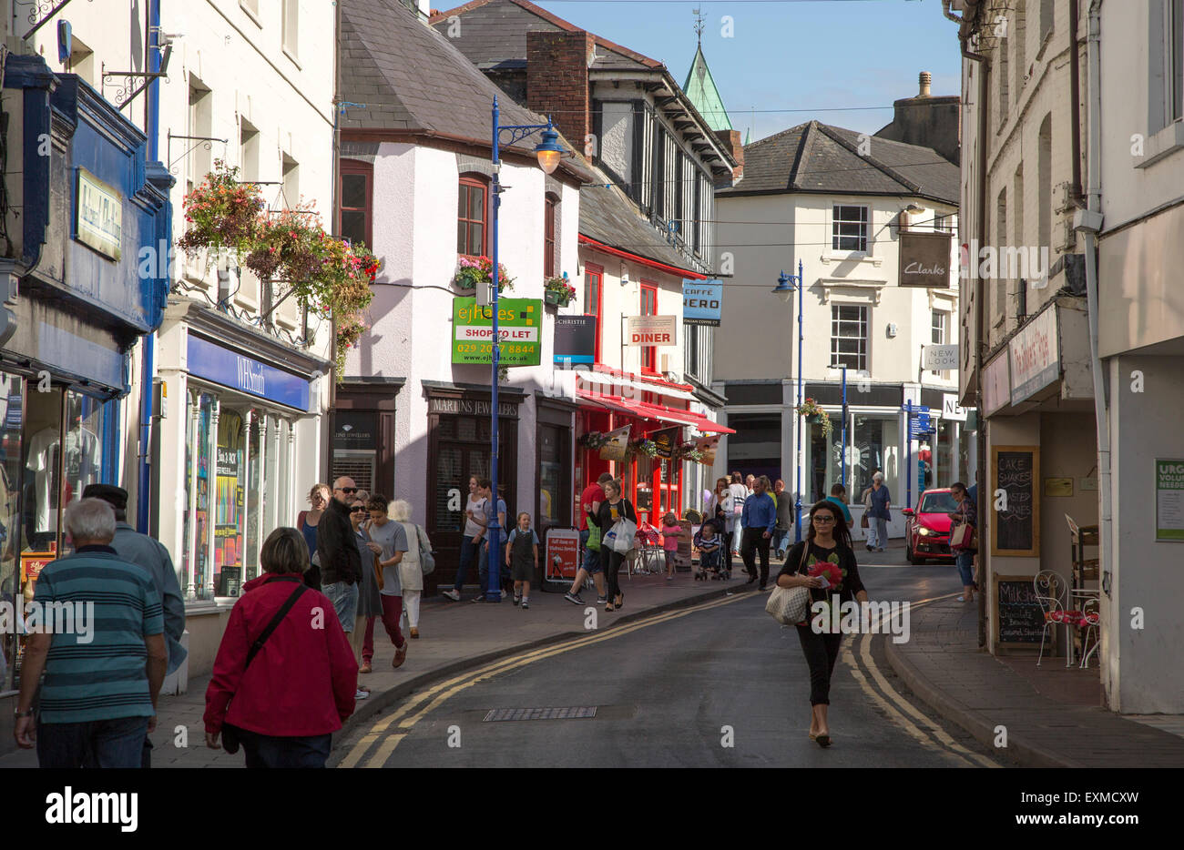 Welsh shop abergavenny hires stock photography and images Alamy