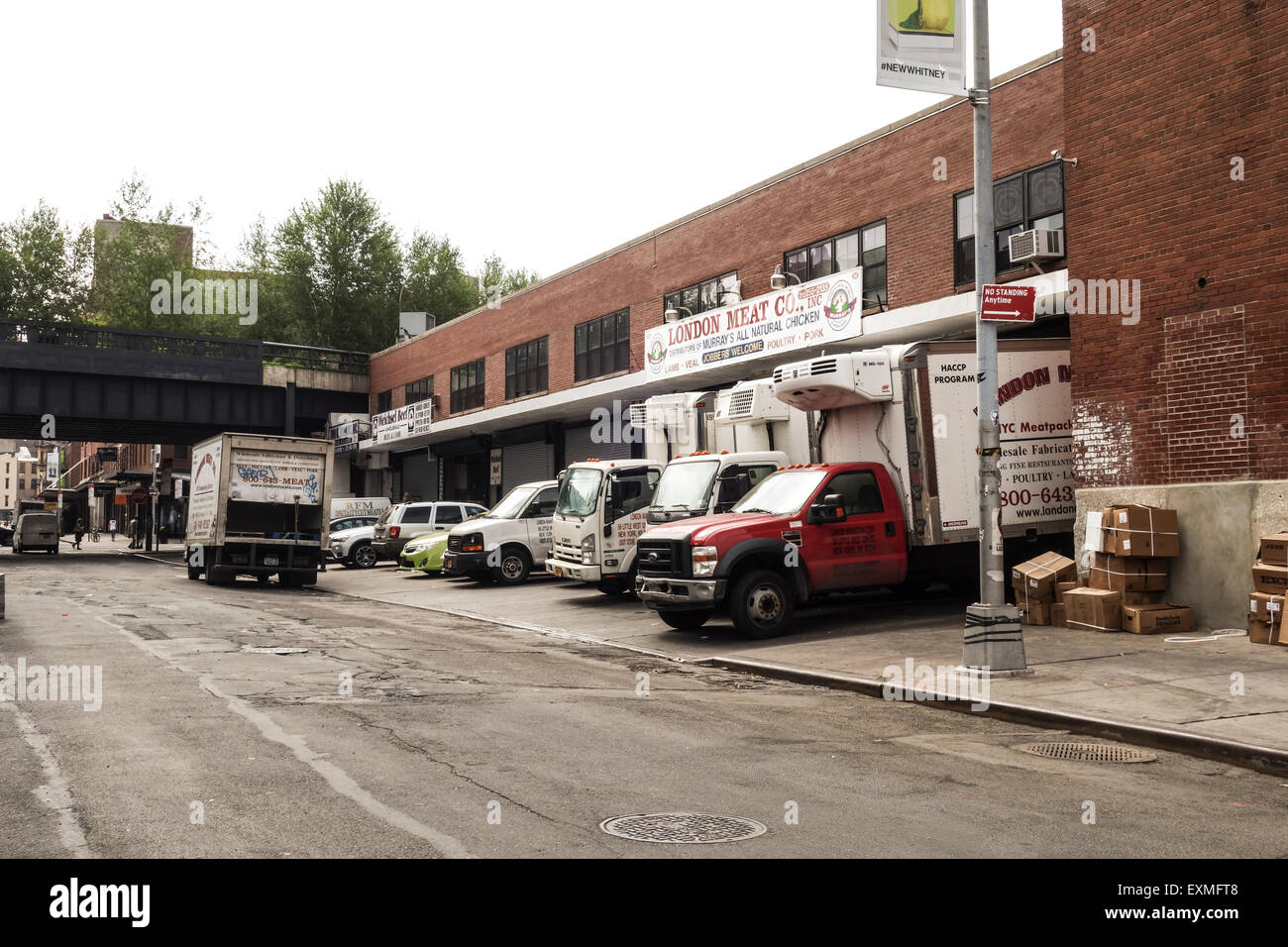 Facade of London Meat Co, Meatpacking District, New York, NYC
