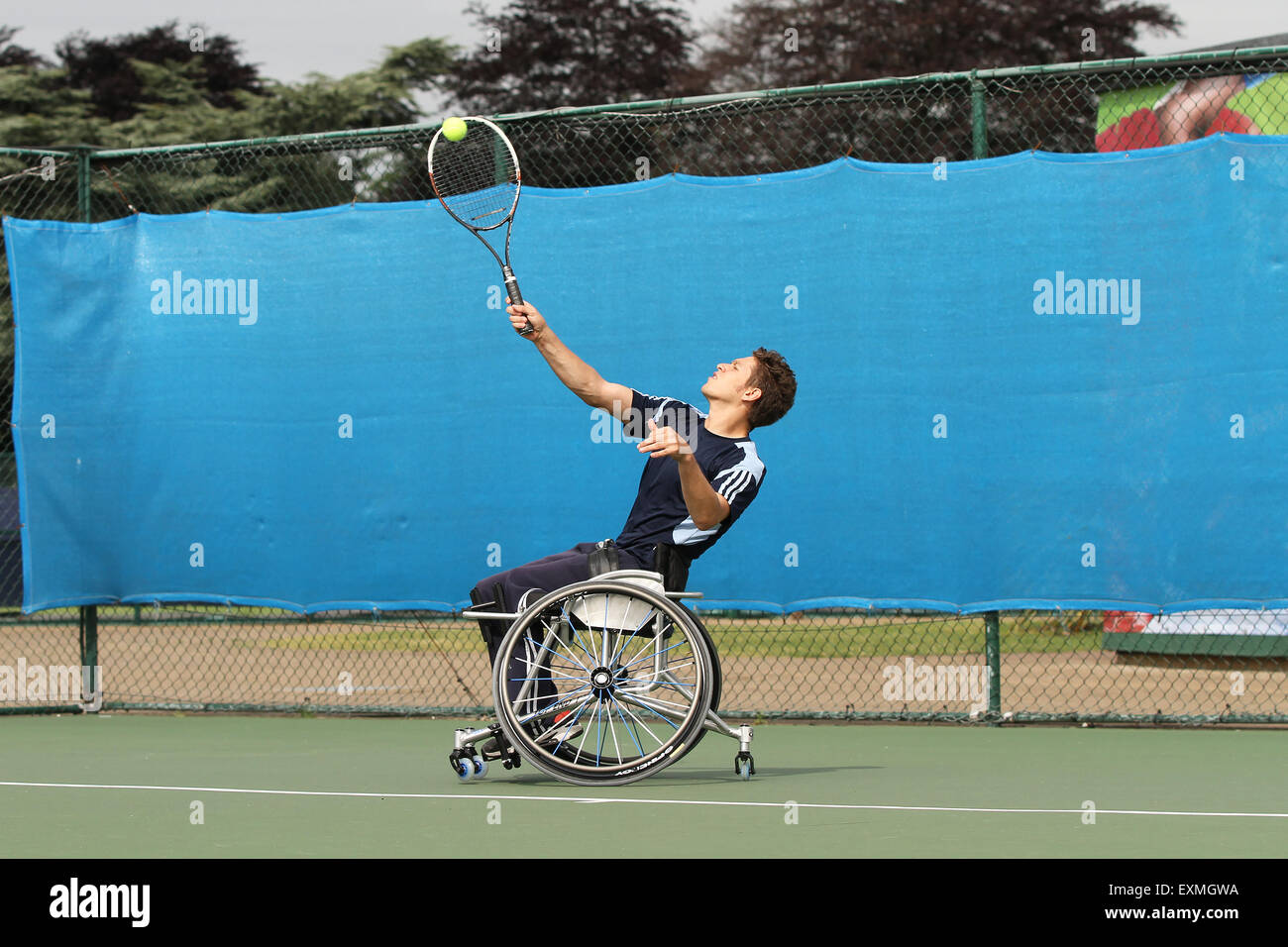 Nottingham Tennis Centre, Nottingham, UK. 15th July, 2015. British Open
