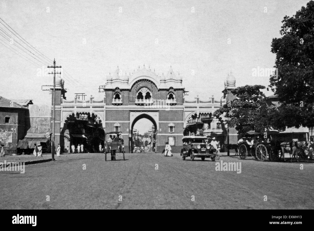 Old picture vintage 1900s ; Baroda ; Gujarat ; India Stock Photo - Alamy