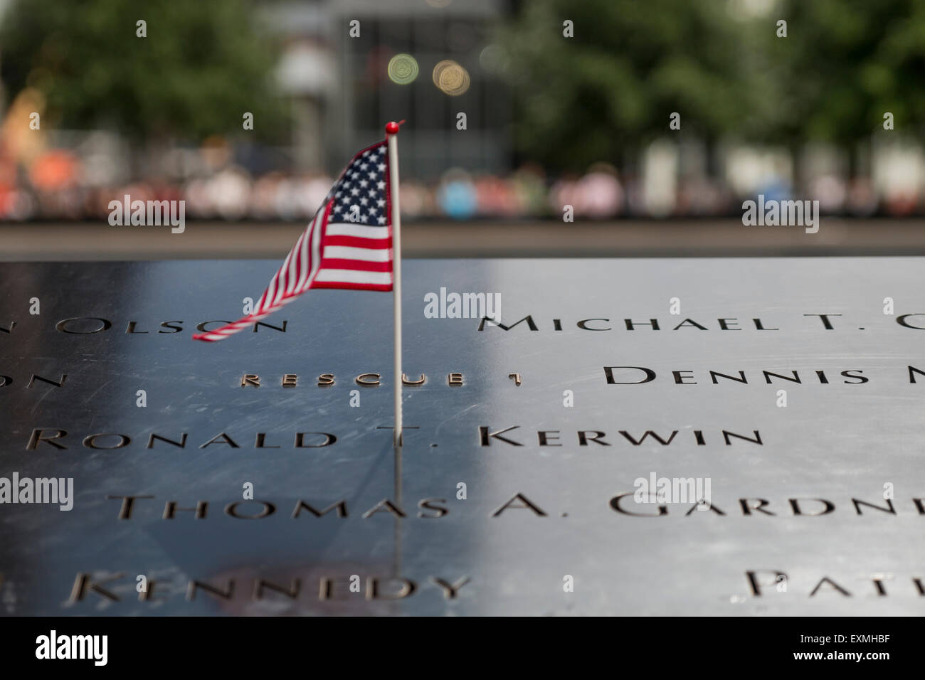 911 Memorial Stock Photo