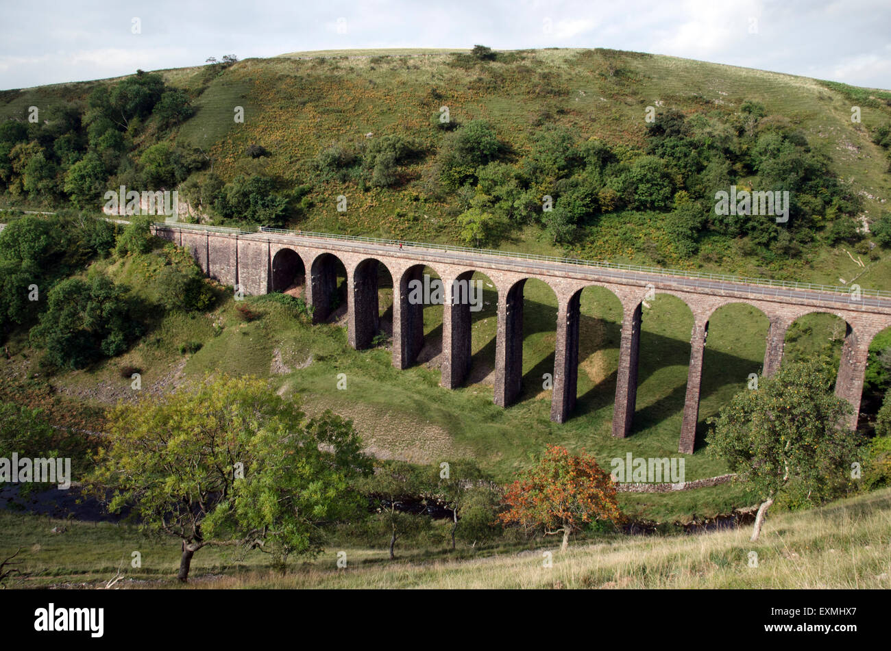 smardale gill viaduct stainmore railway line cumbria Stock Photo