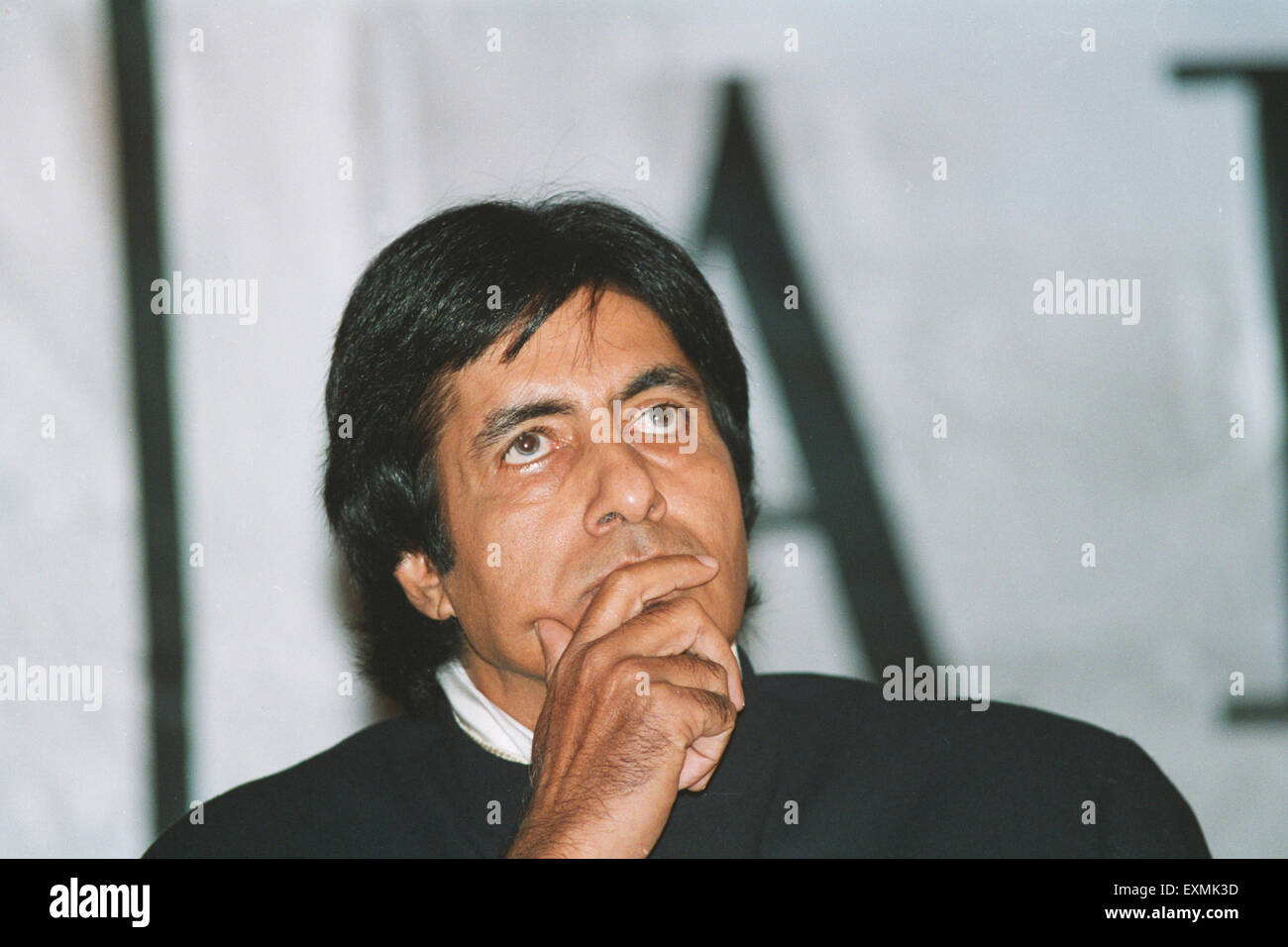 Indian Bollywood film actor Amitabh Bachchan Stock Photo Alamy