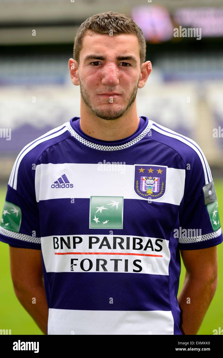 08.07, 2015. Anderlecht, Belgium. The official 201516 squad pictures
