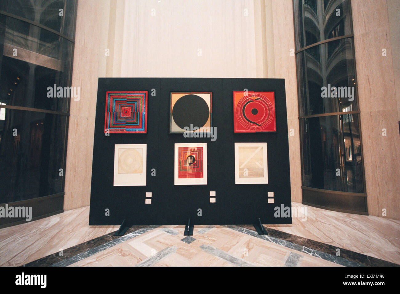 Tao Art Gallery, Raza exhibition, Worli, Bombay, Mumbai, Maharashtra, India, Asia Stock Photo